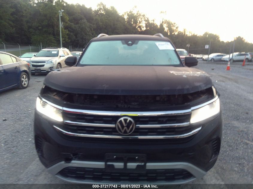 2021 VOLKSWAGEN ATLAS 3.6L V6 SEL - 1V2BR2CA7MC588044