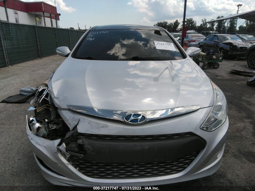 2015 HYUNDAI SONATA HYBRID LIMITED - KMHEC4A40FA108431