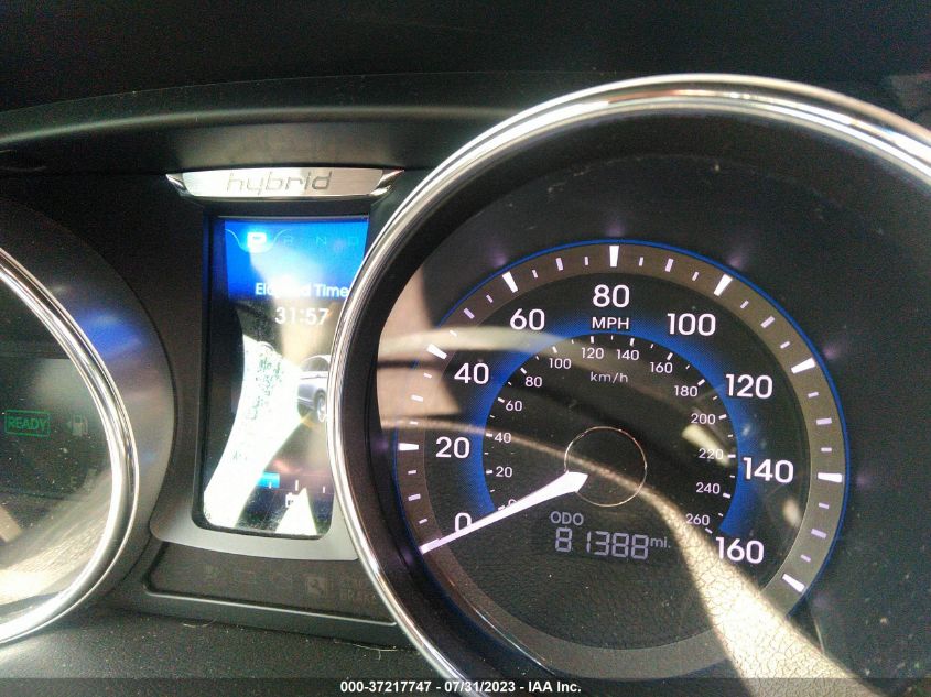 2015 HYUNDAI SONATA HYBRID LIMITED - KMHEC4A40FA108431