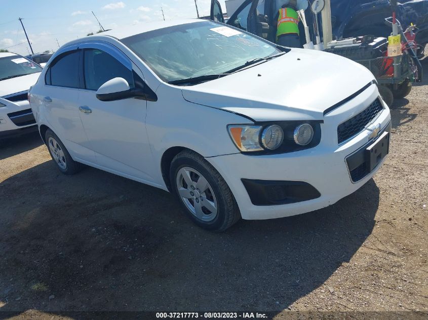 2015 CHEVROLET SONIC LS - 1G1JA5SH8F4140373