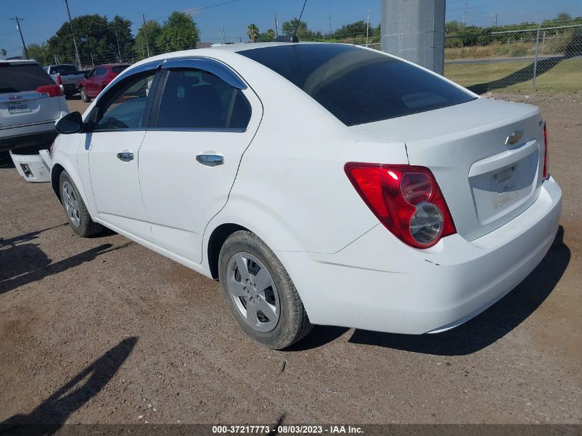 2015 CHEVROLET SONIC LS - 1G1JA5SH8F4140373