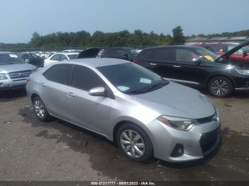 2014 TOYOTA COROLLA L/LE/S/S PLUS/LE PLUS - 2T1BURHE5EC156727