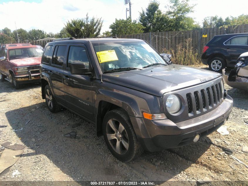 2016 JEEP PATRIOT HIGH ALTITUDE EDITION - 1C4NJRFB2GD663511