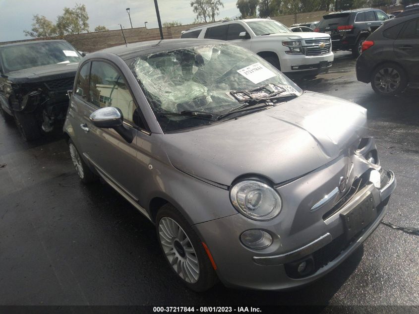 2017 FIAT 500 LOUNGE - 3C3CFFCR7HT700366