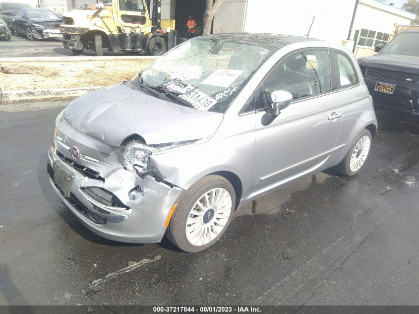 2017 FIAT 500 LOUNGE - 3C3CFFCR7HT700366