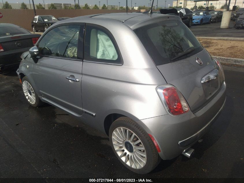2017 FIAT 500 LOUNGE - 3C3CFFCR7HT700366