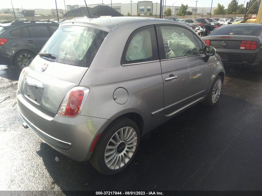 2017 FIAT 500 LOUNGE - 3C3CFFCR7HT700366