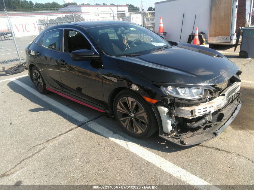 2018 HONDA CIVIC HATCHBACK EX - SHHFK7H57JU407618