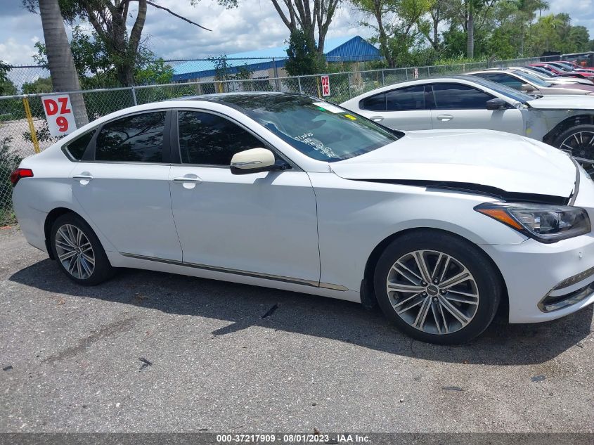 2018 GENESIS G80 PREMIUM/ULTIMATE - KMHGN4JEXJU226537