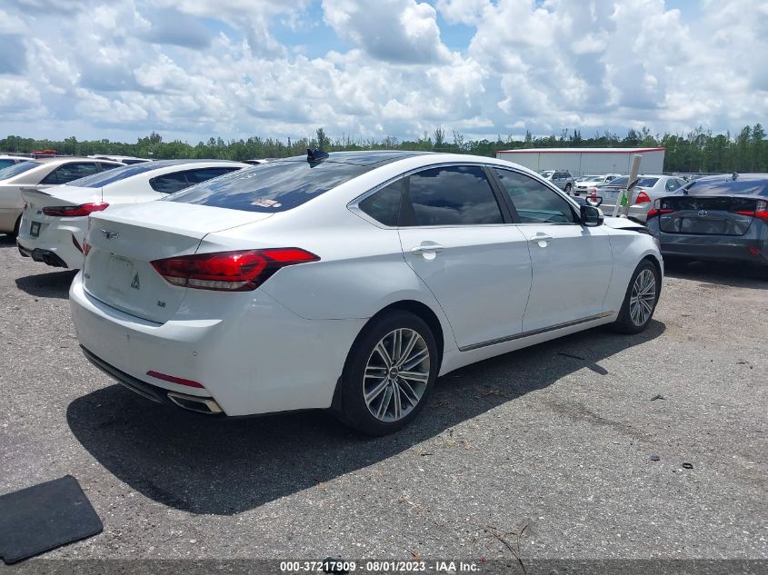 2018 GENESIS G80 PREMIUM/ULTIMATE - KMHGN4JEXJU226537