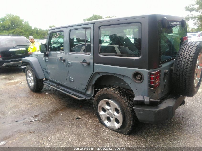 2014 JEEP WRANGLER UNLIMITED SPORT - 1C4BJWDG8EL104516