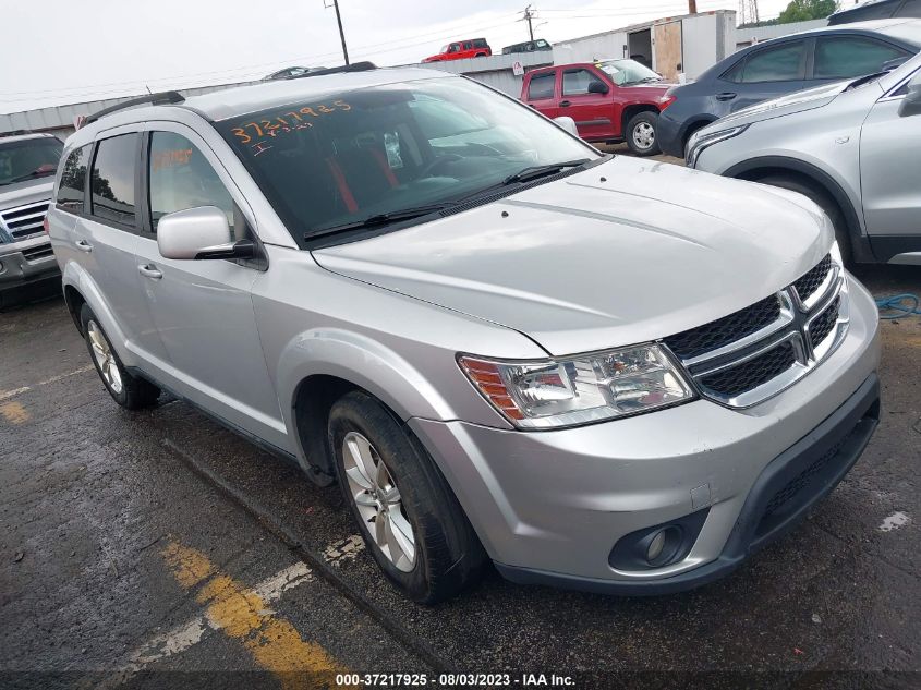 2014 DODGE JOURNEY SXT - 3C4PDCBG9ET142727