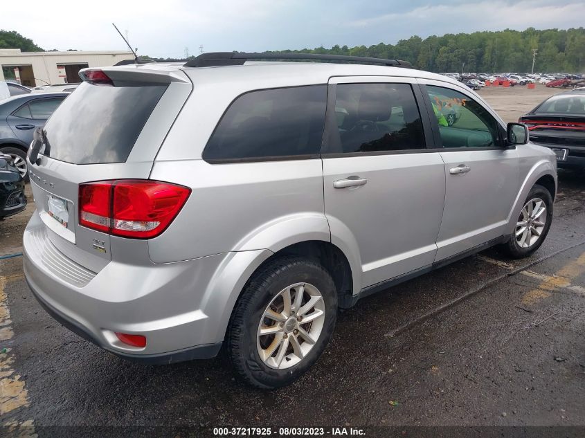 2014 DODGE JOURNEY SXT - 3C4PDCBG9ET142727