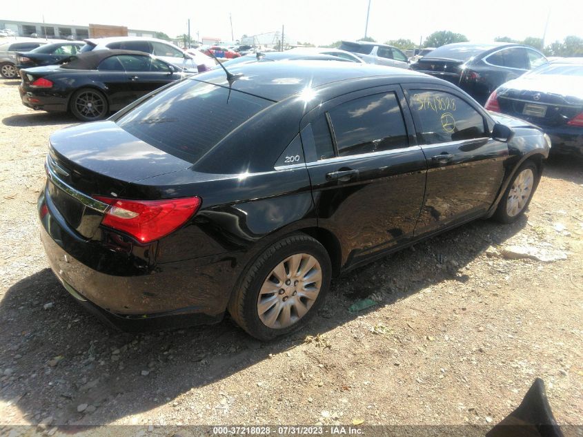 2013 CHRYSLER 200 LX - 1C3CCBAG9DN767628