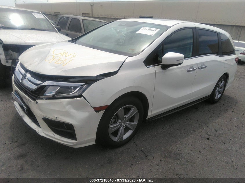 VIN 5FNRL6H74KB113814 2019 HONDA ODYSSEY EX-L