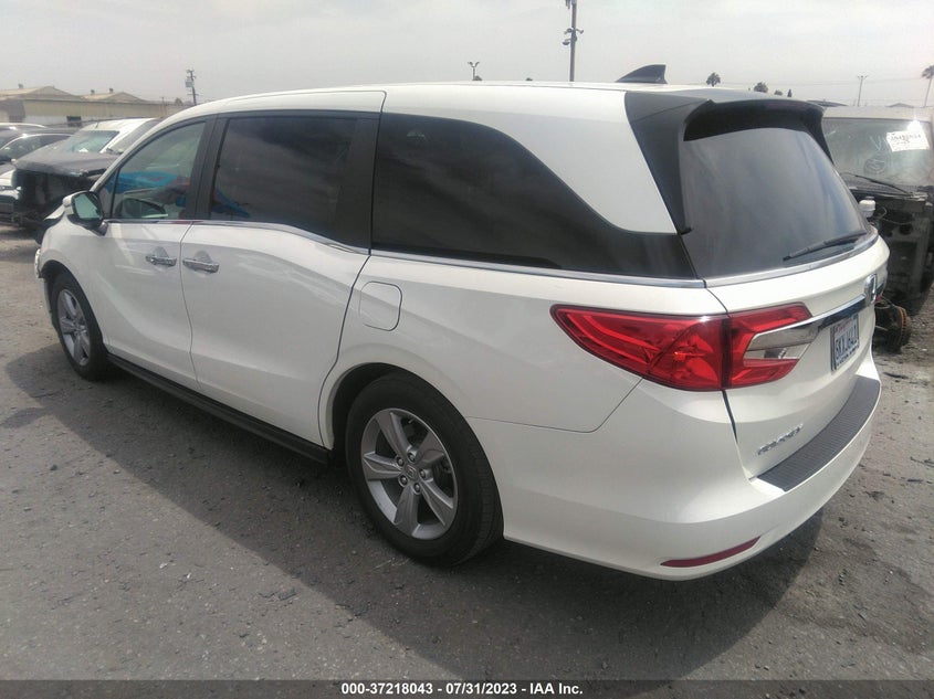VIN 5FNRL6H74KB113814 2019 HONDA ODYSSEY EX-L