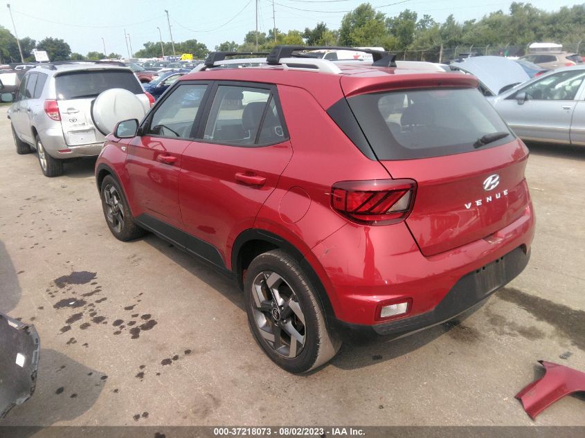 2022 HYUNDAI VENUE LIMITED - KMHRC8A31NU180168