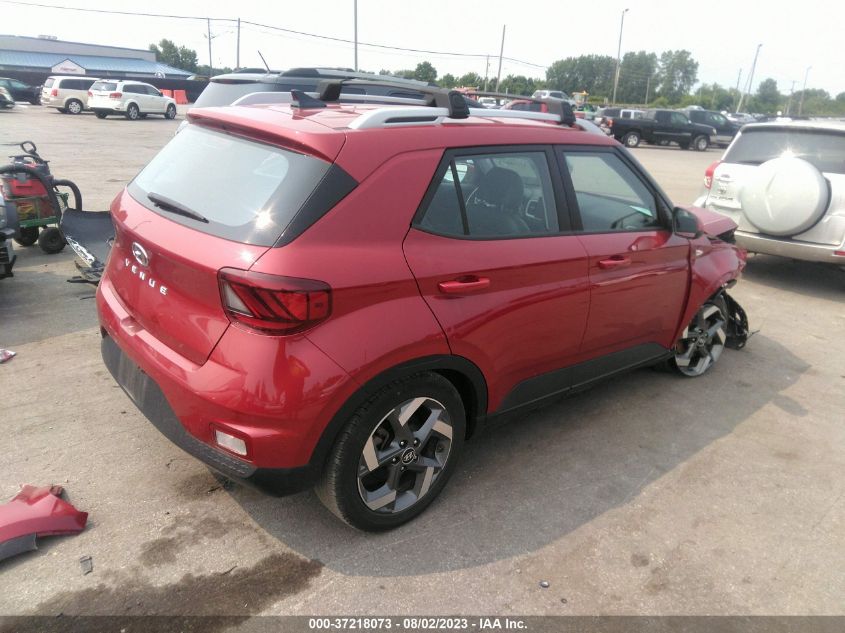 2022 HYUNDAI VENUE LIMITED - KMHRC8A31NU180168