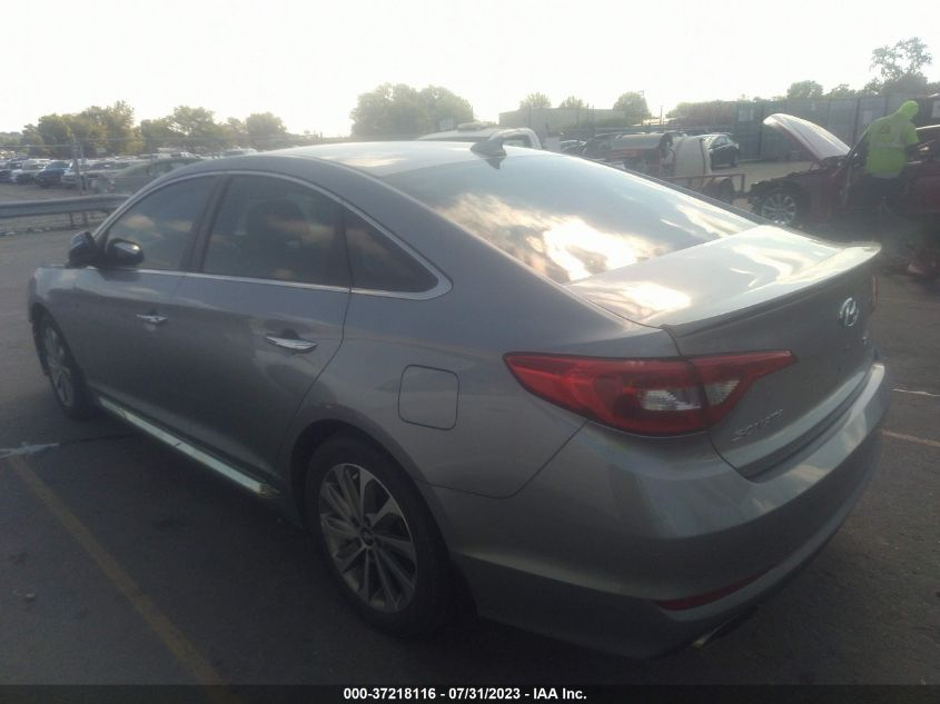 2017 HYUNDAI SONATA SPORT - 5NPE34AF9HH468086