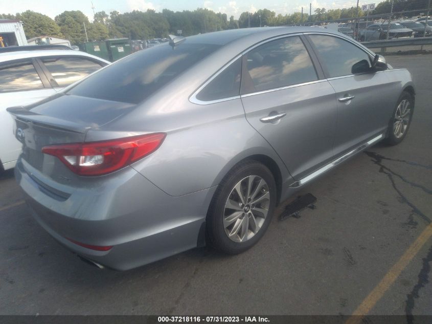 2017 HYUNDAI SONATA SPORT - 5NPE34AF9HH468086