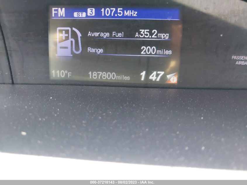 2014 HONDA CIVIC SEDAN EX - 19XFB2F82EE016342