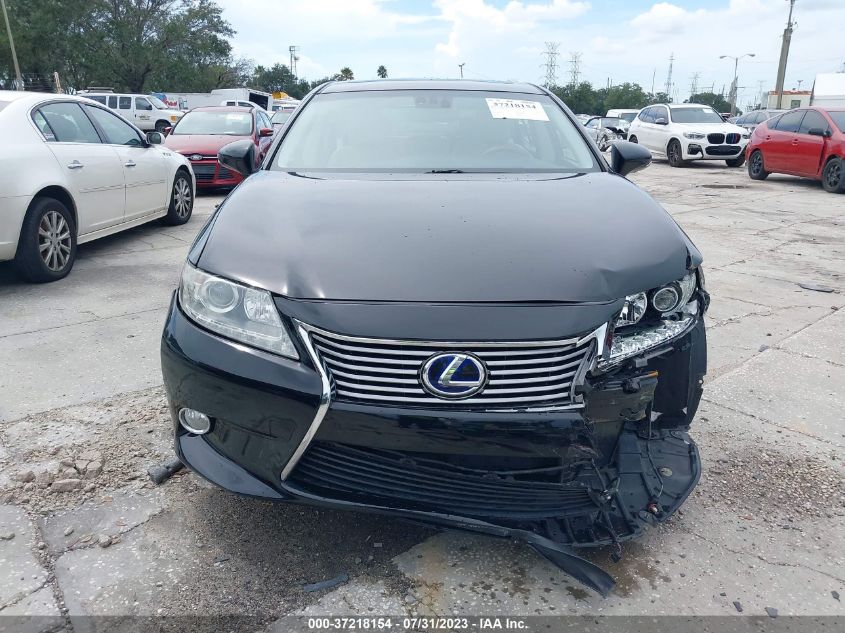 2013 LEXUS ES 300H HYBRID JTHBW1GG8D2010400