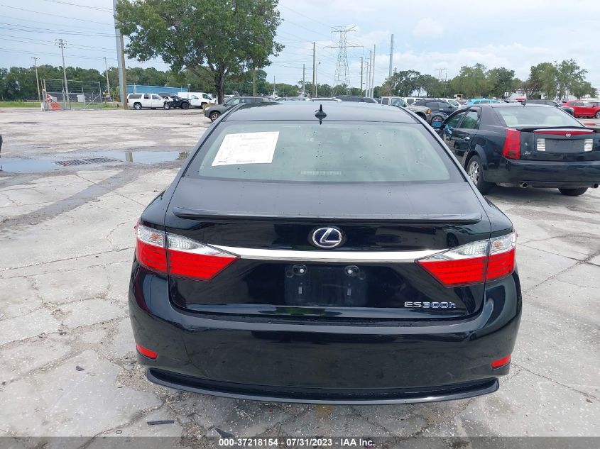2013 LEXUS ES 300H HYBRID JTHBW1GG8D2010400