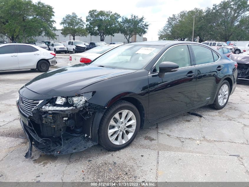 2013 LEXUS ES 300H HYBRID JTHBW1GG8D2010400