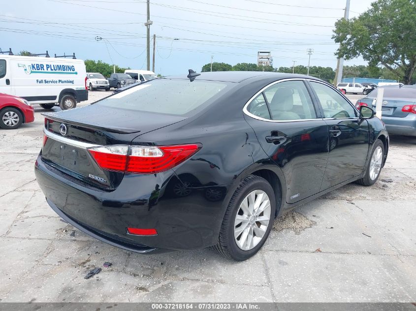 2013 LEXUS ES 300H HYBRID JTHBW1GG8D2010400