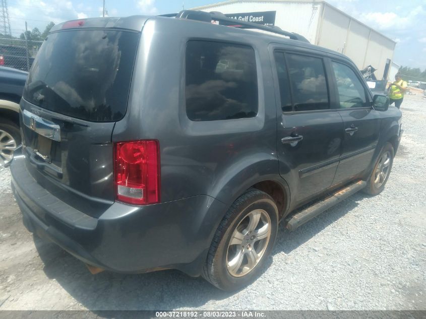 2013 HONDA PILOT EXL - 5FNYF3H59DB009824