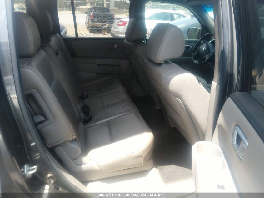 2013 HONDA PILOT EXL - 5FNYF3H59DB009824