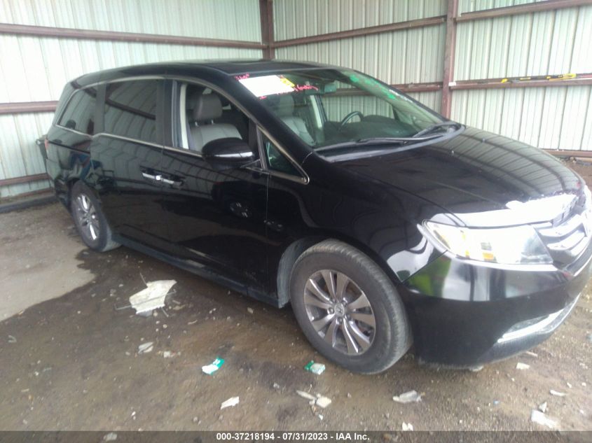 2014 HONDA ODYSSEY EX-L - 5FNRL5H66EB072284