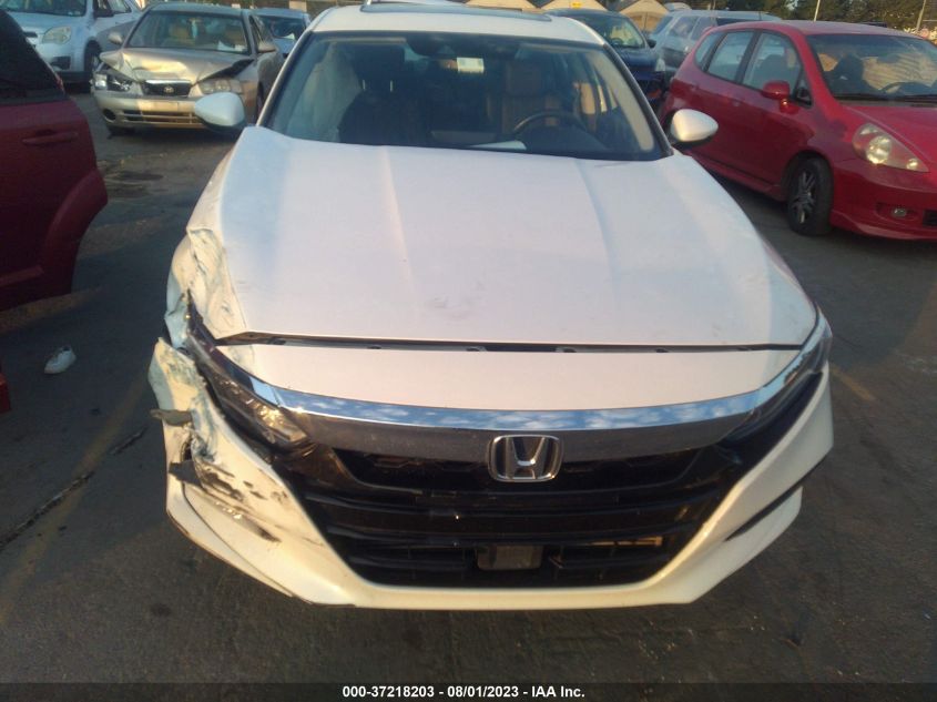 2019 HONDA ACCORD SEDAN EX-L 1.5T - 1HGCV1F56KA055462