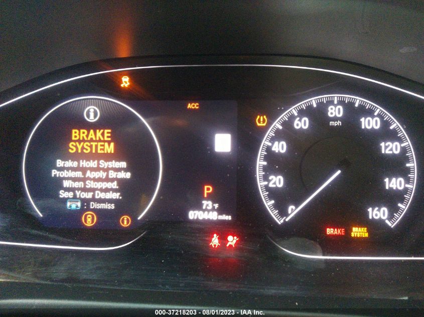 2019 HONDA ACCORD SEDAN EX-L 1.5T - 1HGCV1F56KA055462