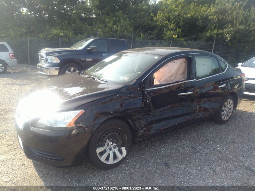 2015 NISSAN SENTRA SV - 3N1AB7AP7FY334773