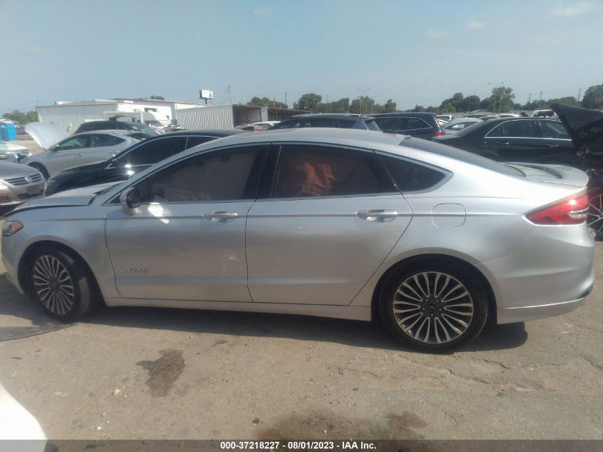 2017 FORD FUSION TITANIUM HEV - 3FA6P0RU8HR216708