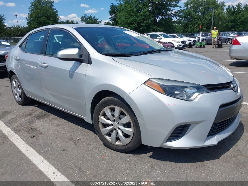 2016 TOYOTA COROLLA L/LE/LE PLS/PRM/S/S PLS - 2T1BURHE1GC517003