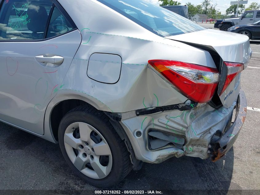 2016 TOYOTA COROLLA L/LE/LE PLS/PRM/S/S PLS - 2T1BURHE1GC517003