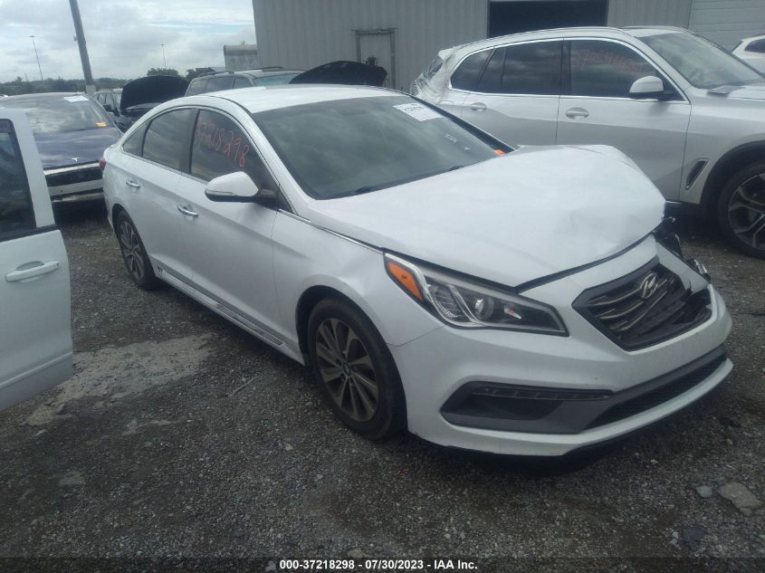 2015 HYUNDAI SONATA 2.4L SPORT - 5NPE34AF1FH090570