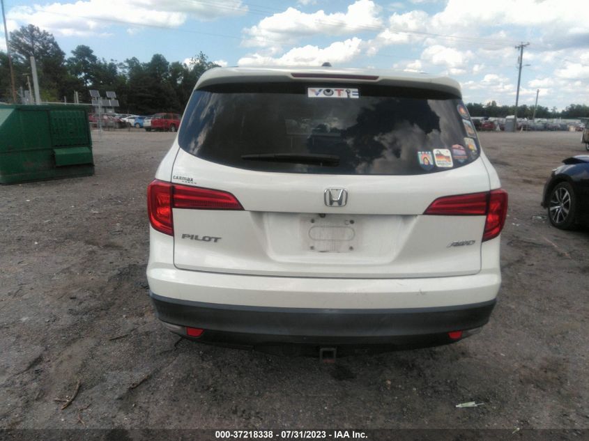 2016 HONDA PILOT EX-L - 5FNYF6H50GB029398