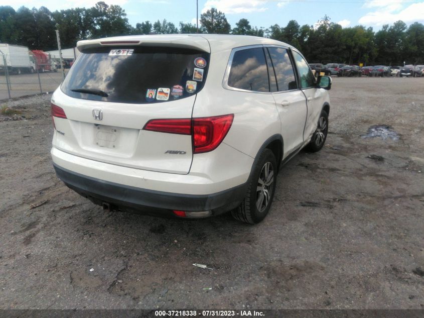 2016 HONDA PILOT EX-L - 5FNYF6H50GB029398