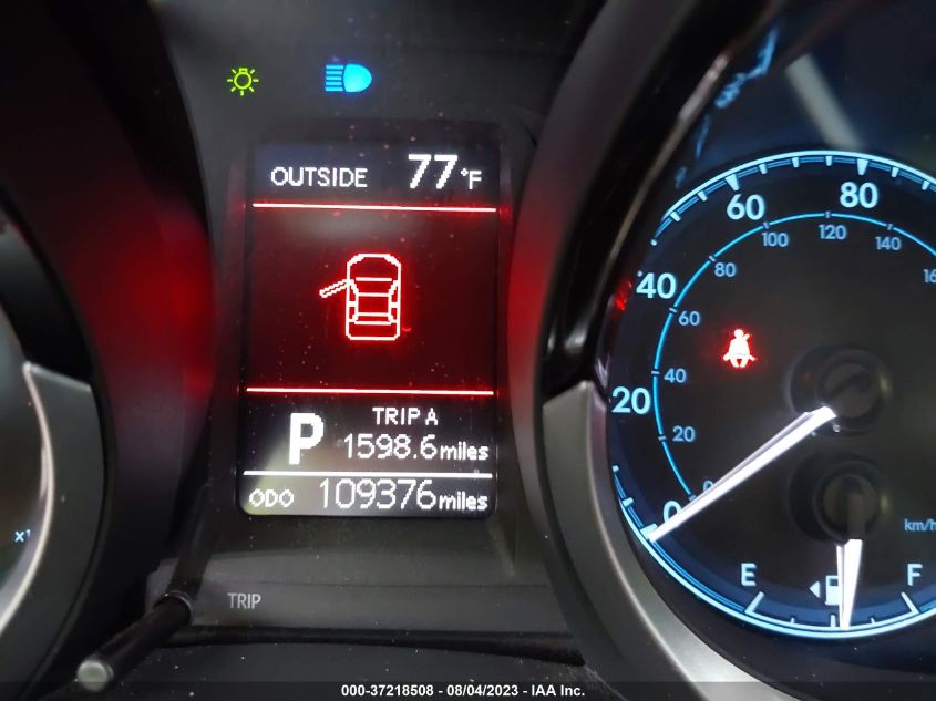 2016 TOYOTA COROLLA L/LE/S/S PLUS/LE PLUS - 2T1BURHE9GC506766