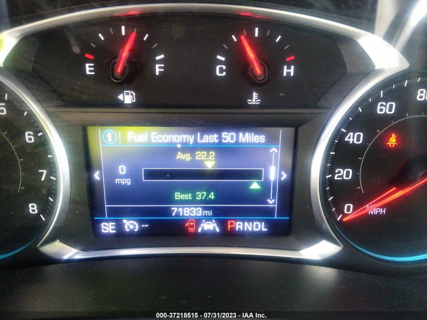 2020 CHEVROLET EQUINOX LT - 3GNAXKEV3LS511870