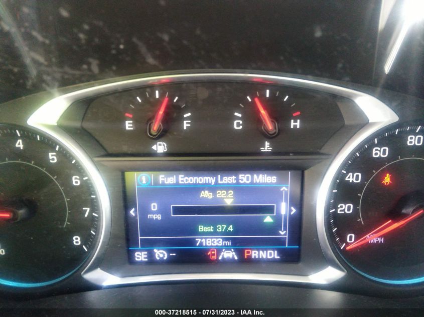 2020 CHEVROLET EQUINOX LT - 3GNAXKEV3LS511870