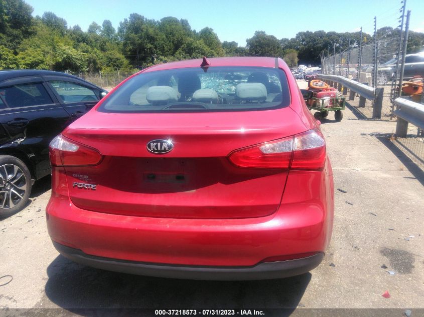 2016 KIA FORTE LX - KNAFX4A69G5541607