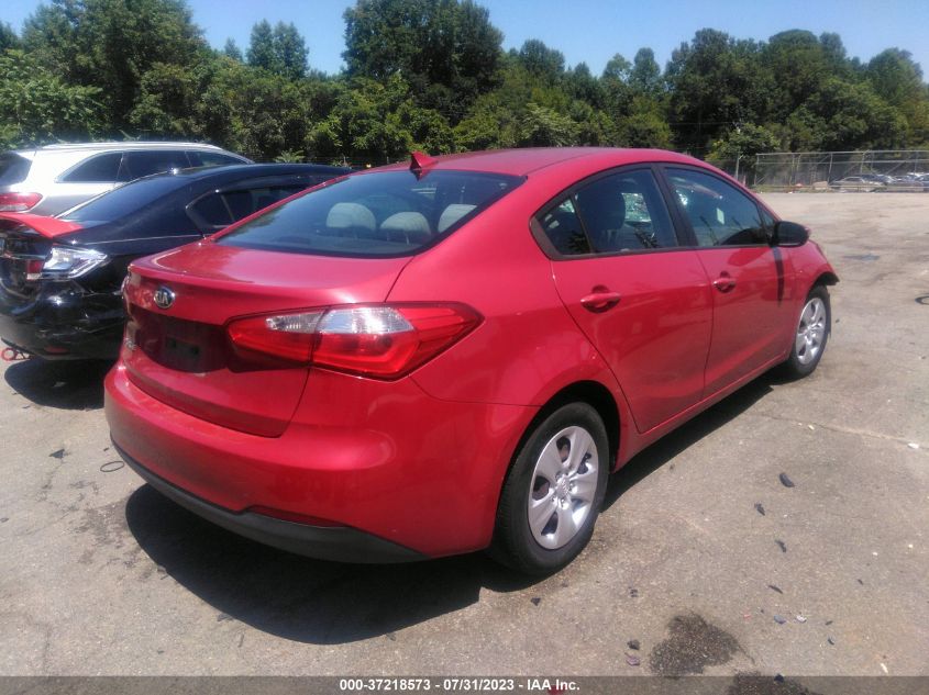 2016 KIA FORTE LX - KNAFX4A69G5541607