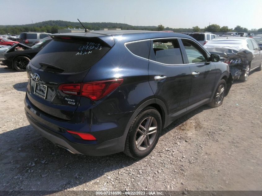 2018 HYUNDAI SANTA FE SPORT - 5XYZTDLB5JG569361