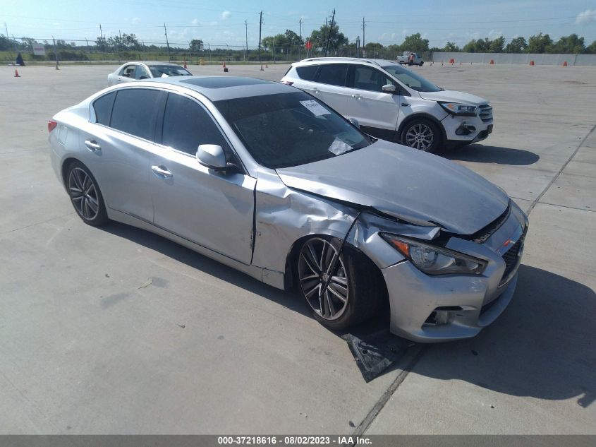 2015 INFINITI Q50 PREMIUM/SPORT - JN1BV7AP5FM341672