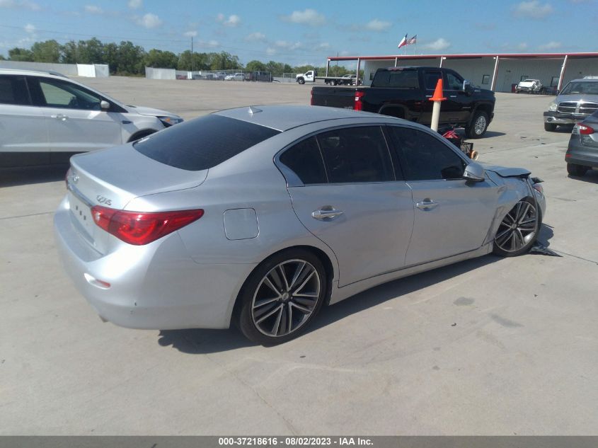2015 INFINITI Q50 PREMIUM/SPORT - JN1BV7AP5FM341672