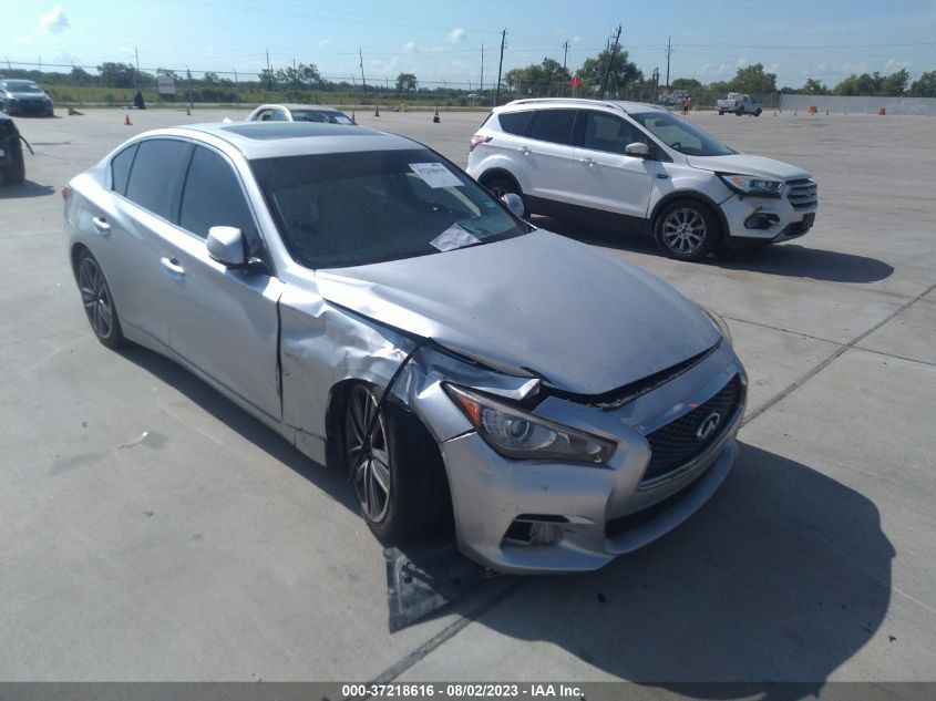 2015 INFINITI Q50 PREMIUM/SPORT - JN1BV7AP5FM341672